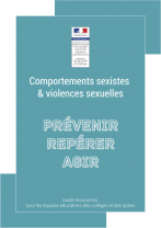 Le guide "Comportements sexistes et violences sexuelles"