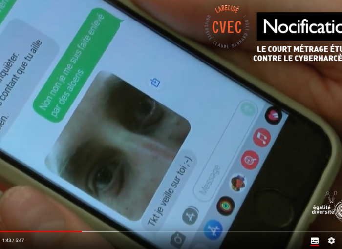 Nocification, un film étudiant contre le cyberharcèlement