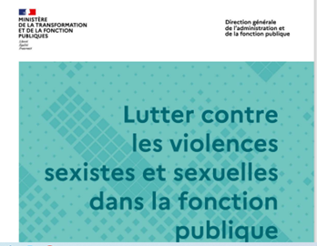 Lutter contre les violences sexistes et sexuelles dans la fonction publique