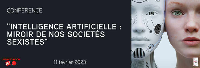 Conférence : "Intelligence artificielle : miroir de nos sociétés sexistes"