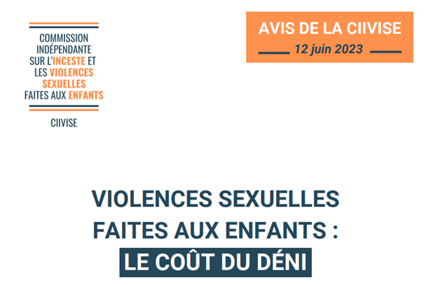 Violences sexuelles faites aux enfants : le coût du déni