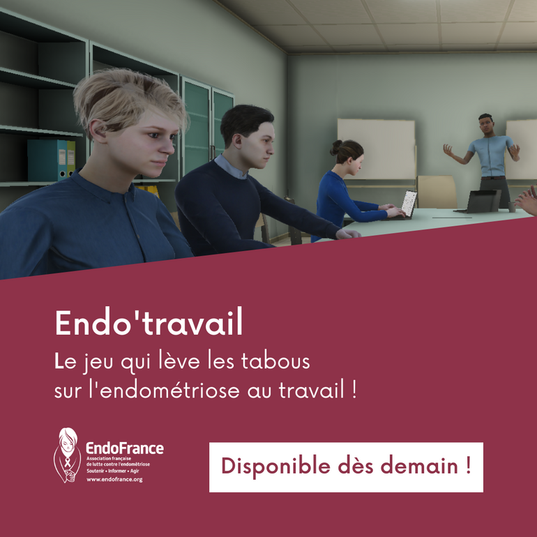 Endo'Travail : le serious game qui lève les tabous sur l'endométriose au travail