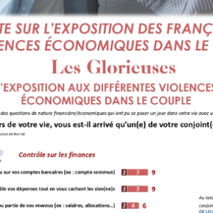Enquête sur l'exposition des françaises aux violences économiques dans le couple