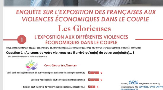 Enquête sur l’exposition des françaises aux violences économiques dans le couple