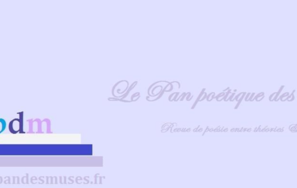 Le Pan Poétique des Muses lance un appel à contribution !
